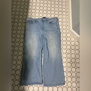 NYDJ Women's Light Blue Relaxed Jeans